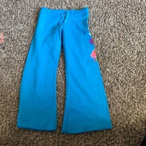 Flowers by Zoe Bell bottom yoga pants